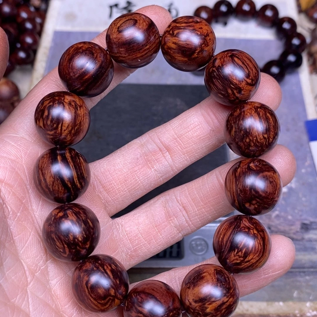 降真香手串/手链海南红降1.8留疤49克