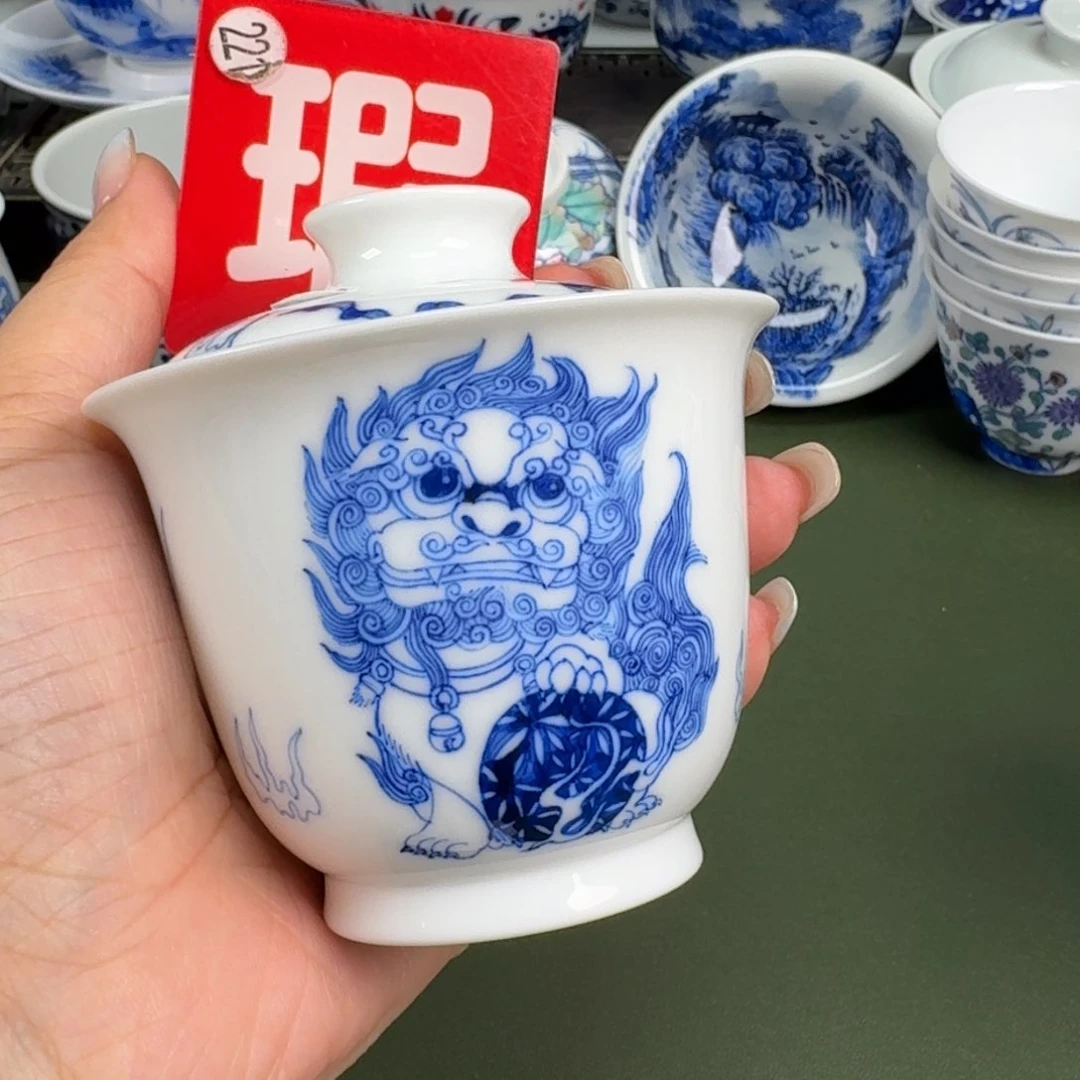 景德镇景德镇纯手工手绘茶器蒙蒙340