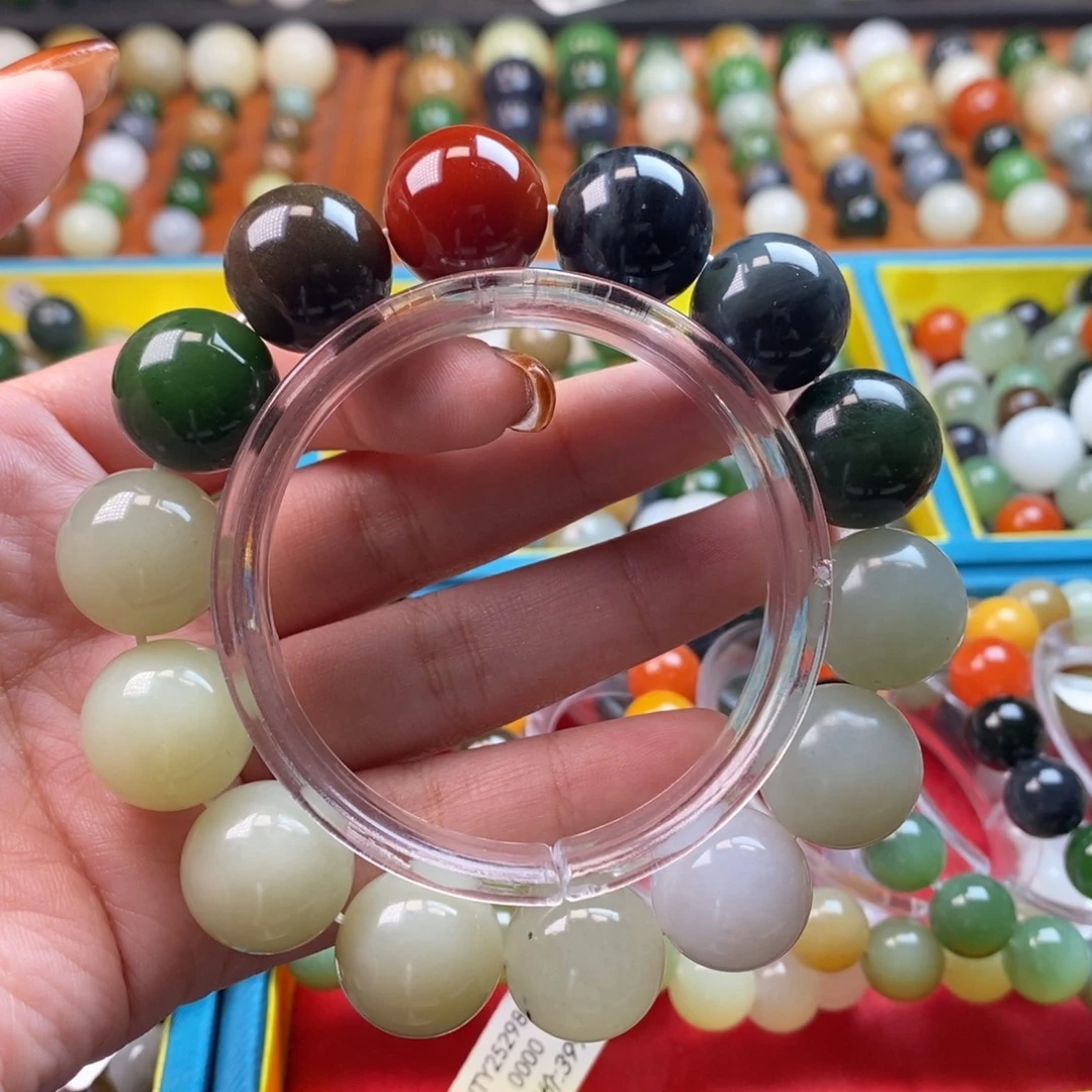 和田玉未镶嵌珠宝奇石福利多宝手串z16