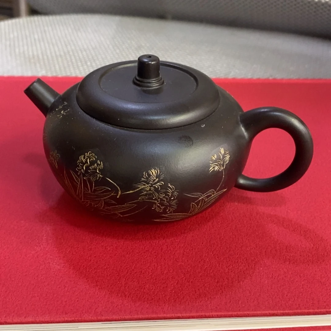 茶壶紫泥原矿手工176