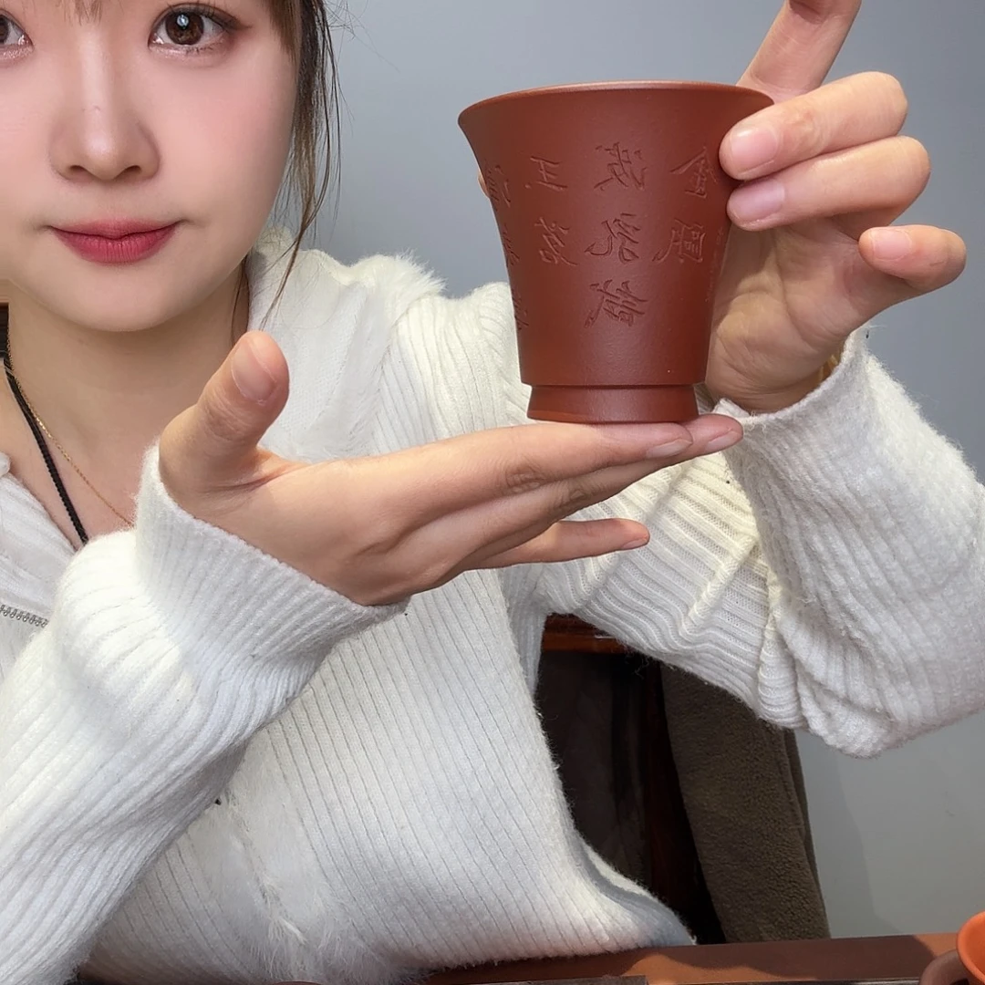 龙***茶壶紫砂主人杯140cc……