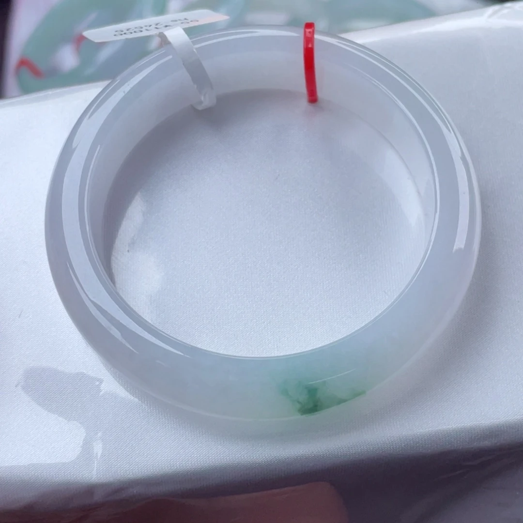 翡翠手镯未镶嵌55.2正圈