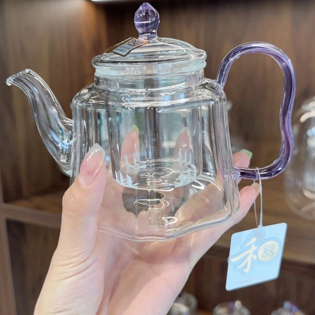 禾器锦瑞壶浅紫色。。。