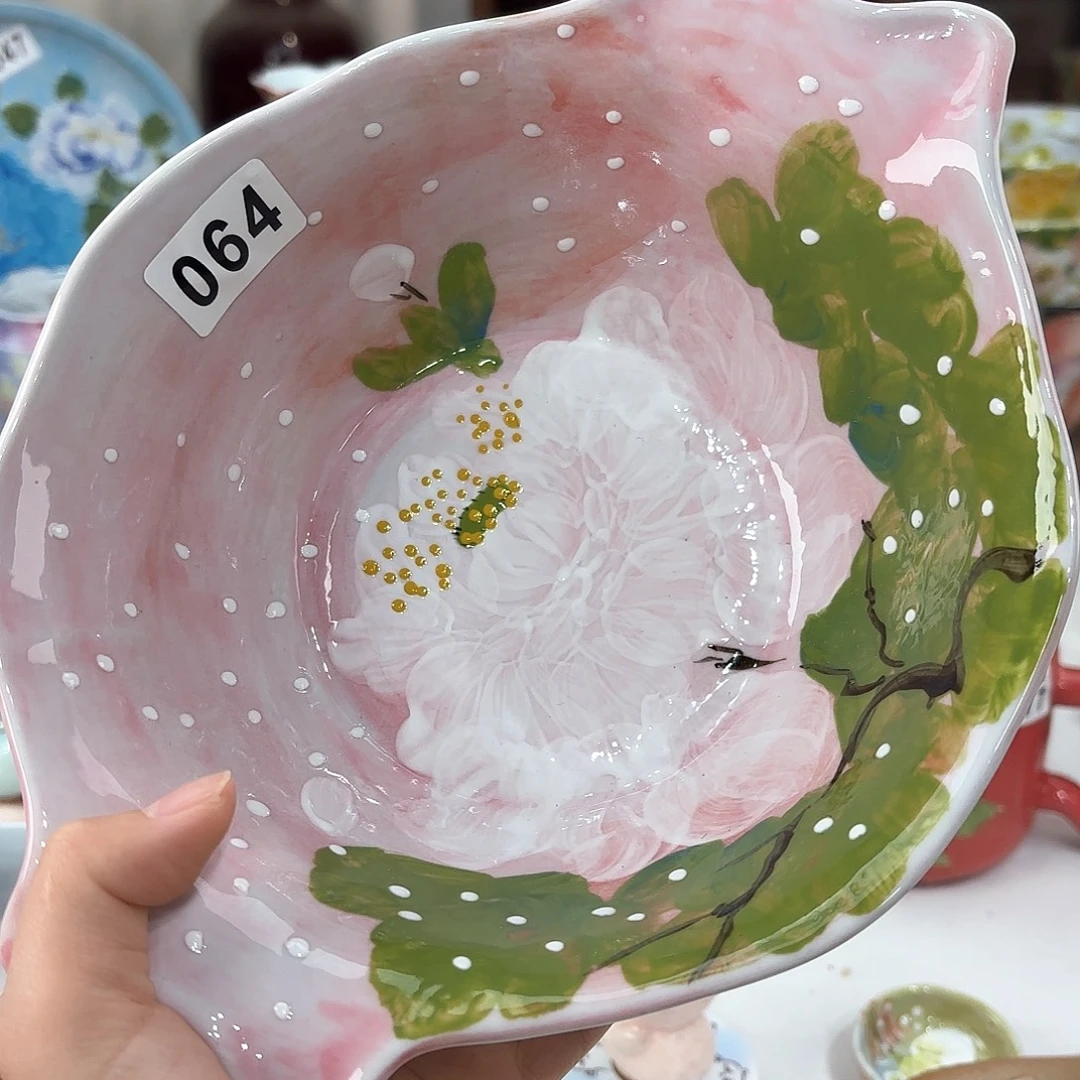 景德镇手绘高温釉下彩陶瓷茶具