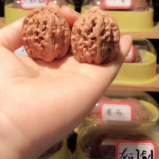 文玩核桃把件红莲