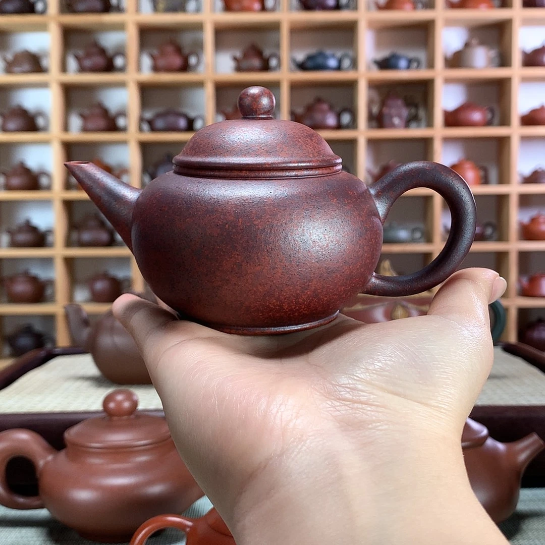 柴烧水平紫砂紫砂壶手工制作