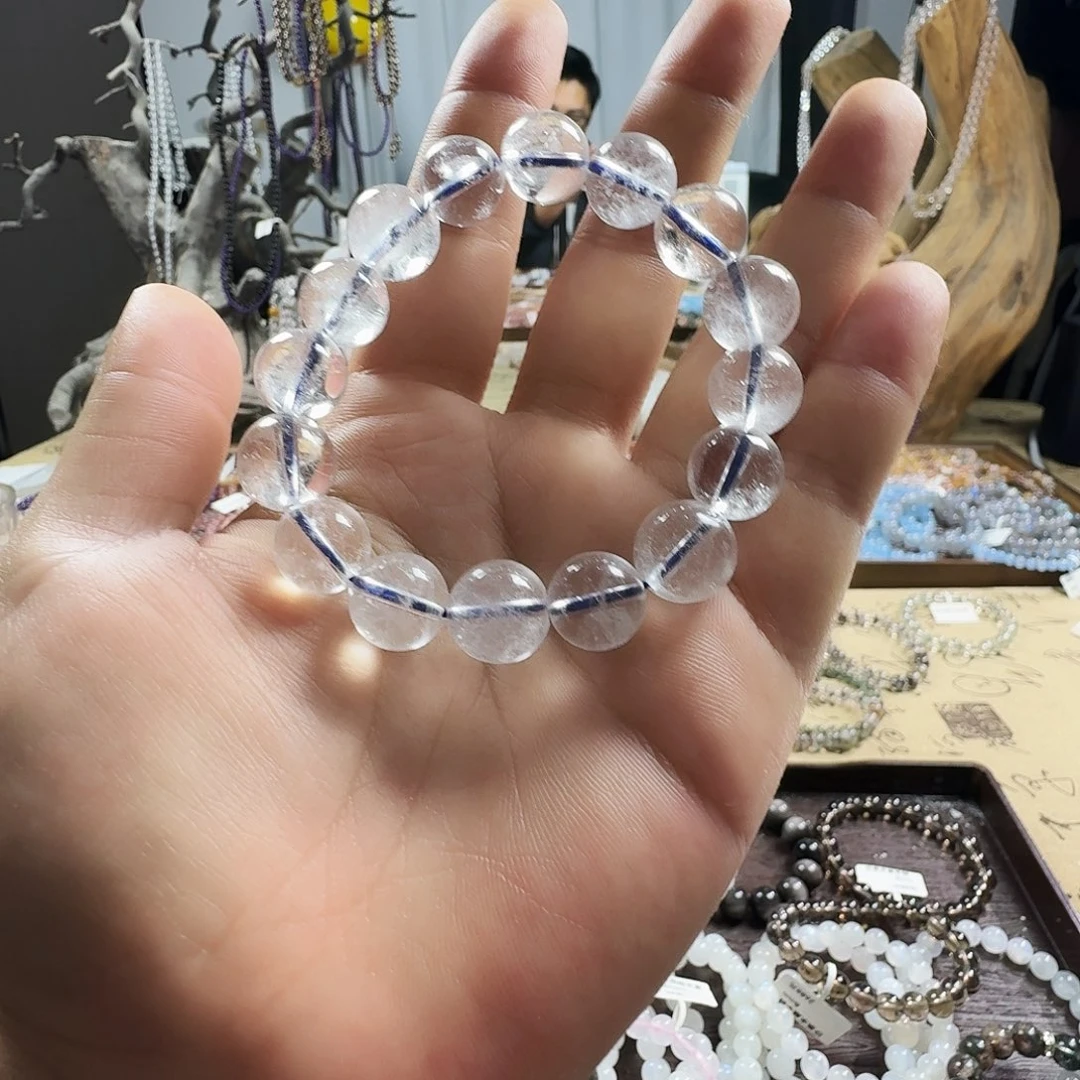 未镶嵌水晶手链天然白水晶手链卡13