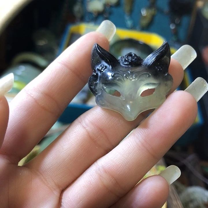 岫玉未镶嵌岫玉挂件