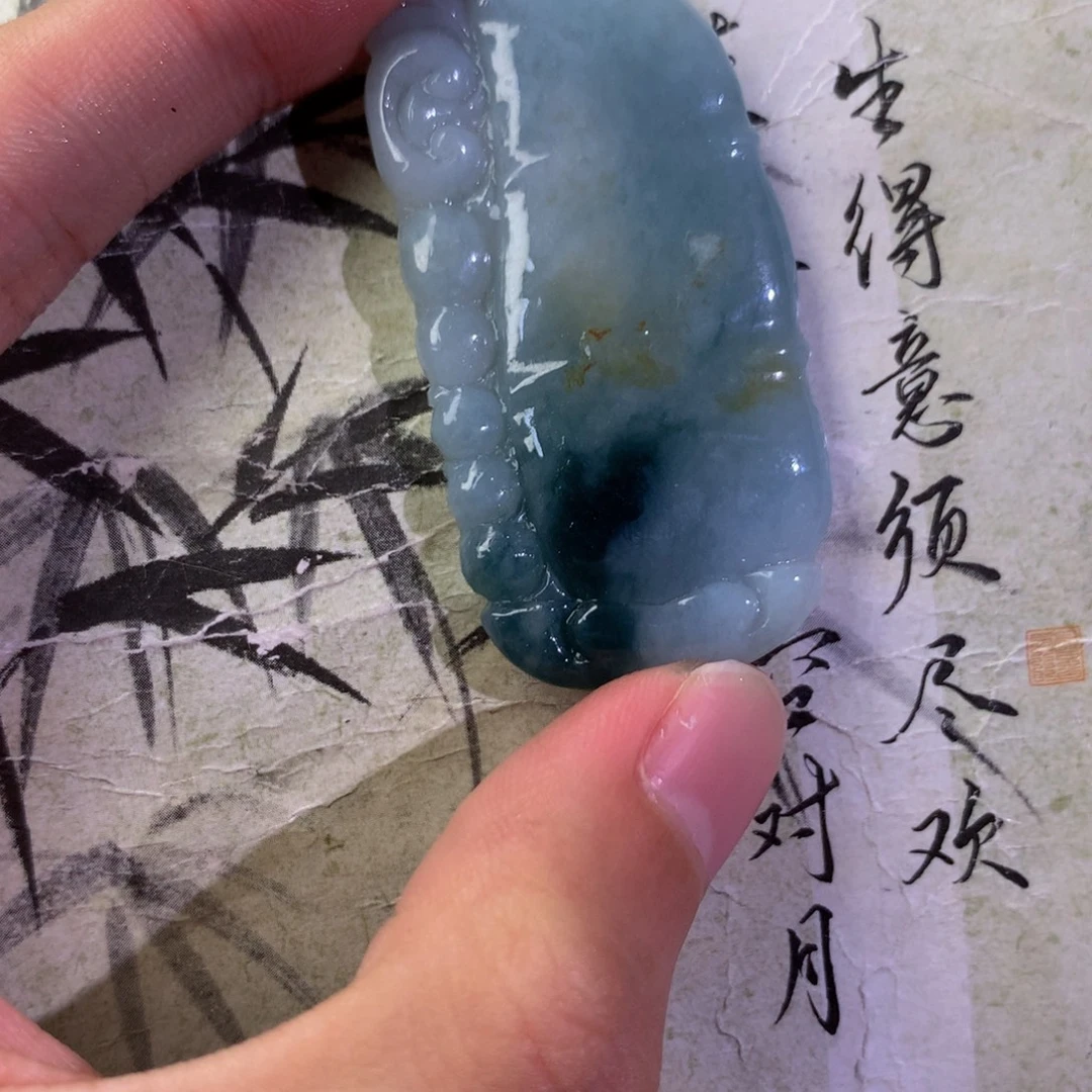 裸石翡翠翡翠吊坠