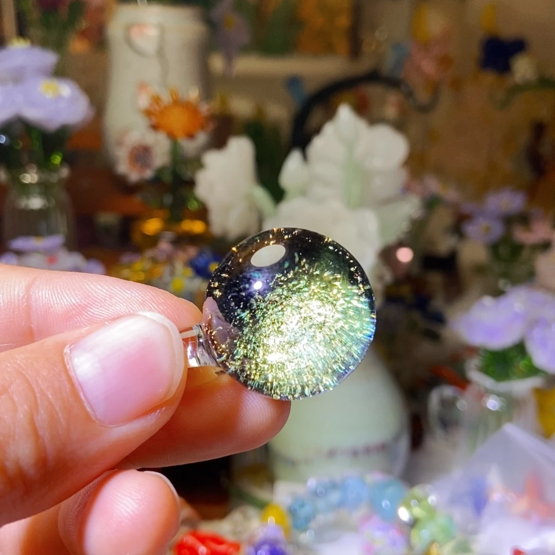 琉璃手工艺品金色