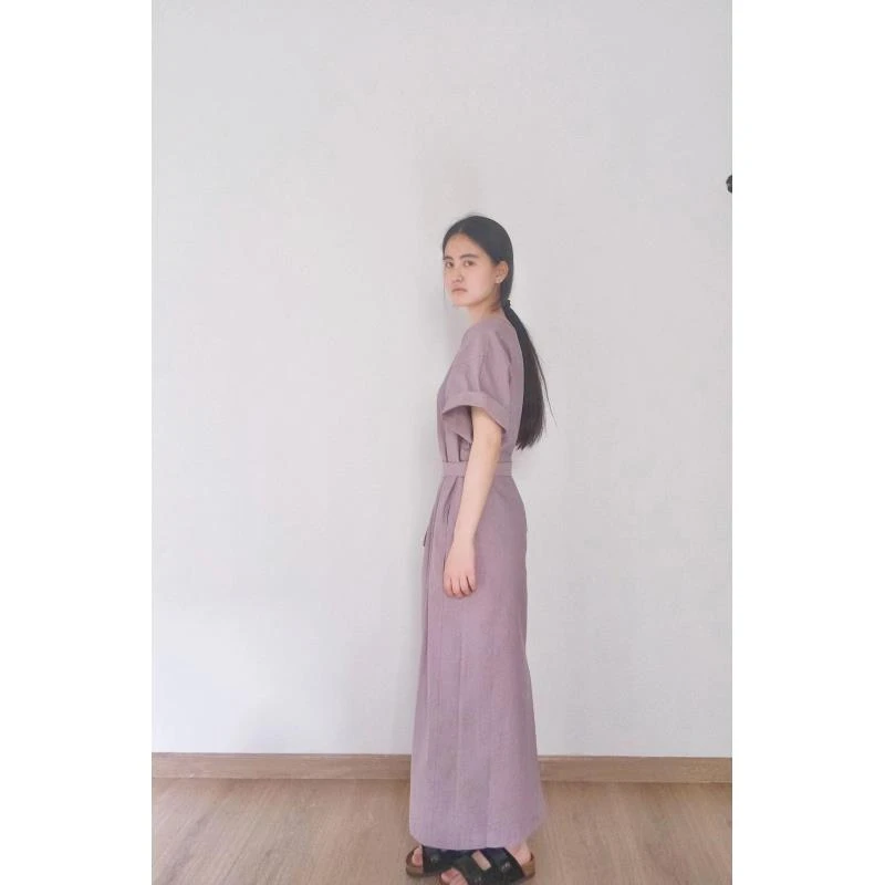 038-C位裙/紫色浅黄色