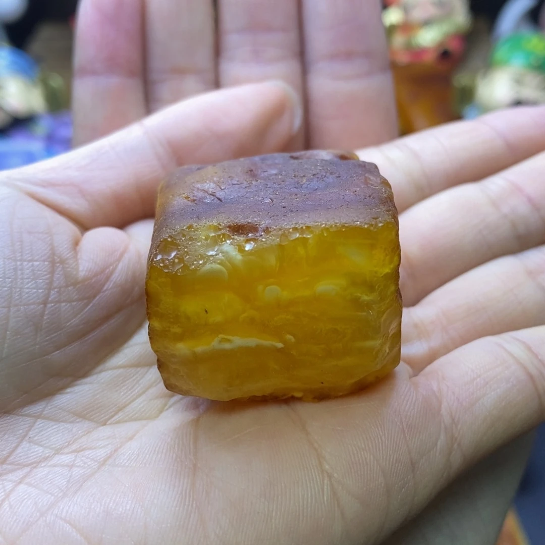 定制琥珀未镶嵌栗****高吴