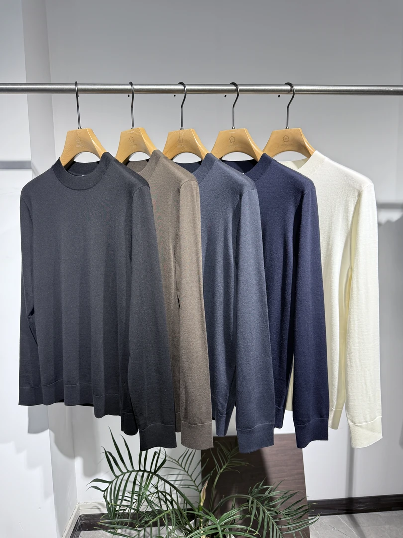 SANFOTO男士秋冬新品[622]爵派尔基础款针织 圆领羊毛衫