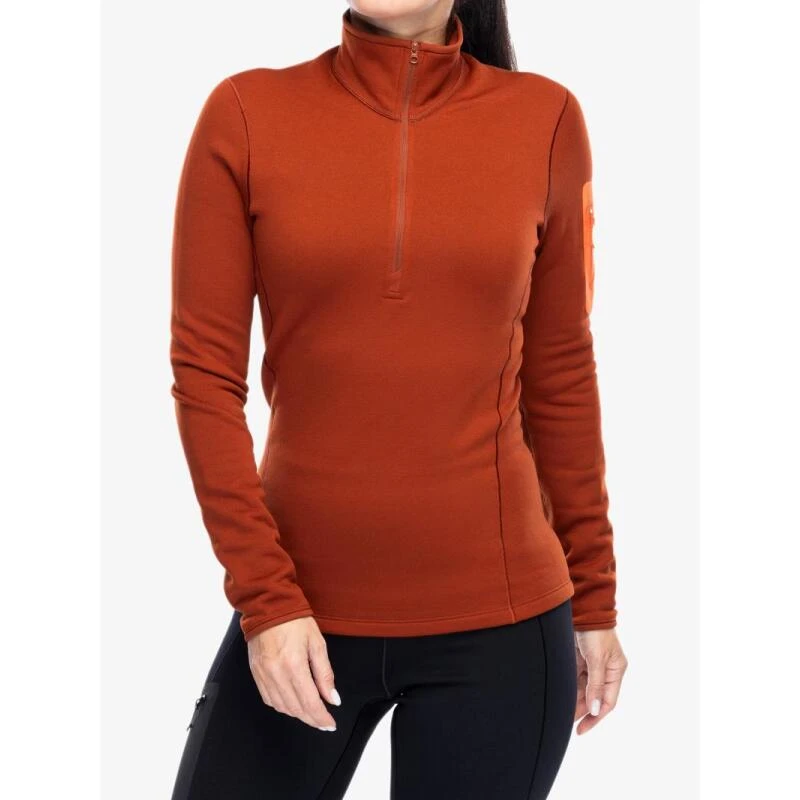 未使用 ARC'TERYX/始祖鸟 女款kyanite baselayer打底衣秋衣带绒