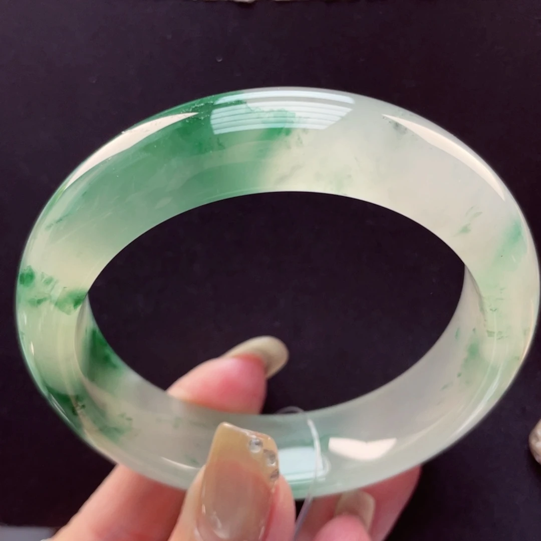 石英质玉未镶嵌手镯56-57