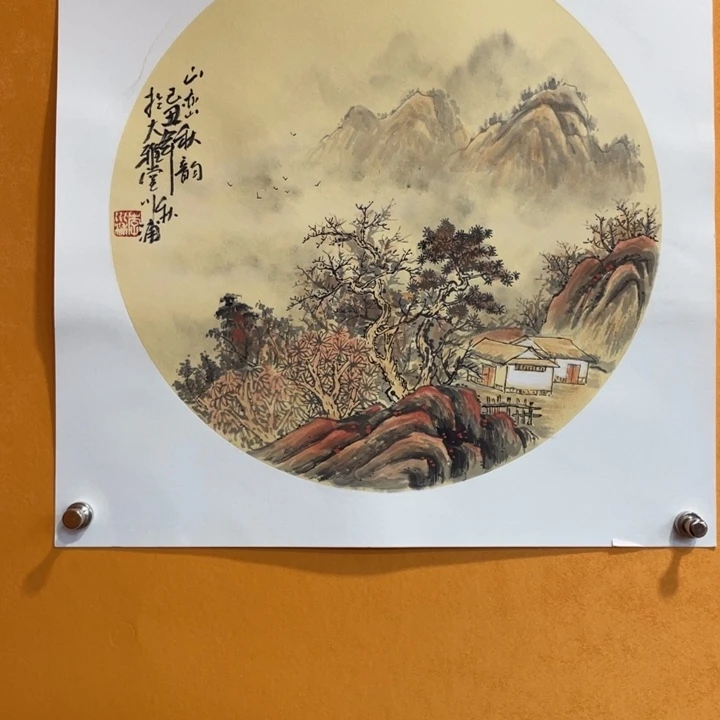 国画李川浦精品山水画