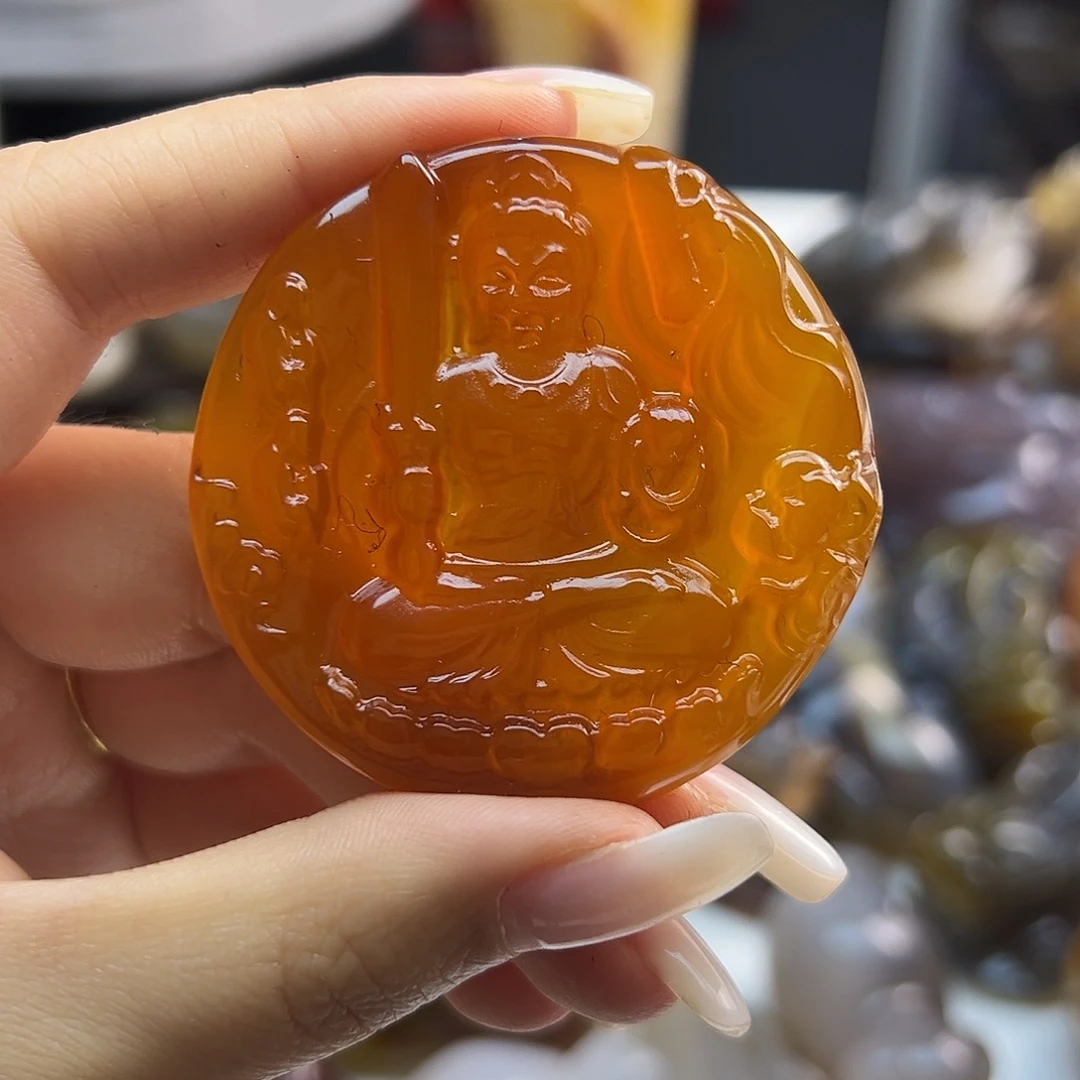 玛瑙/玉髓未镶嵌吊坠(不含链)