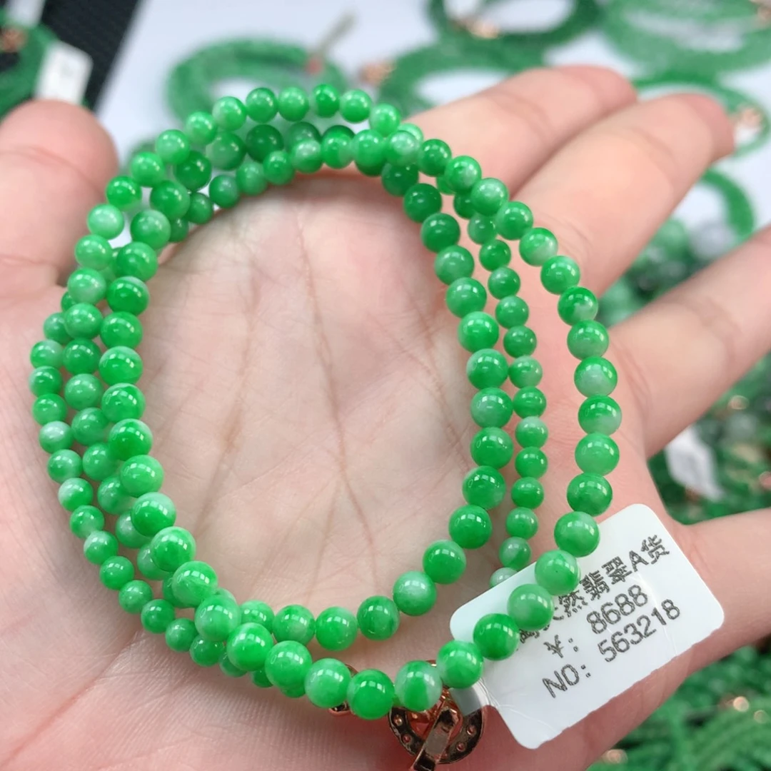 翡翠手链未镶嵌翡翠