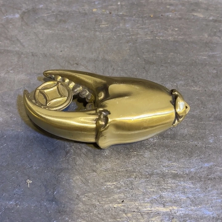 黄铜摆件，文房摆件