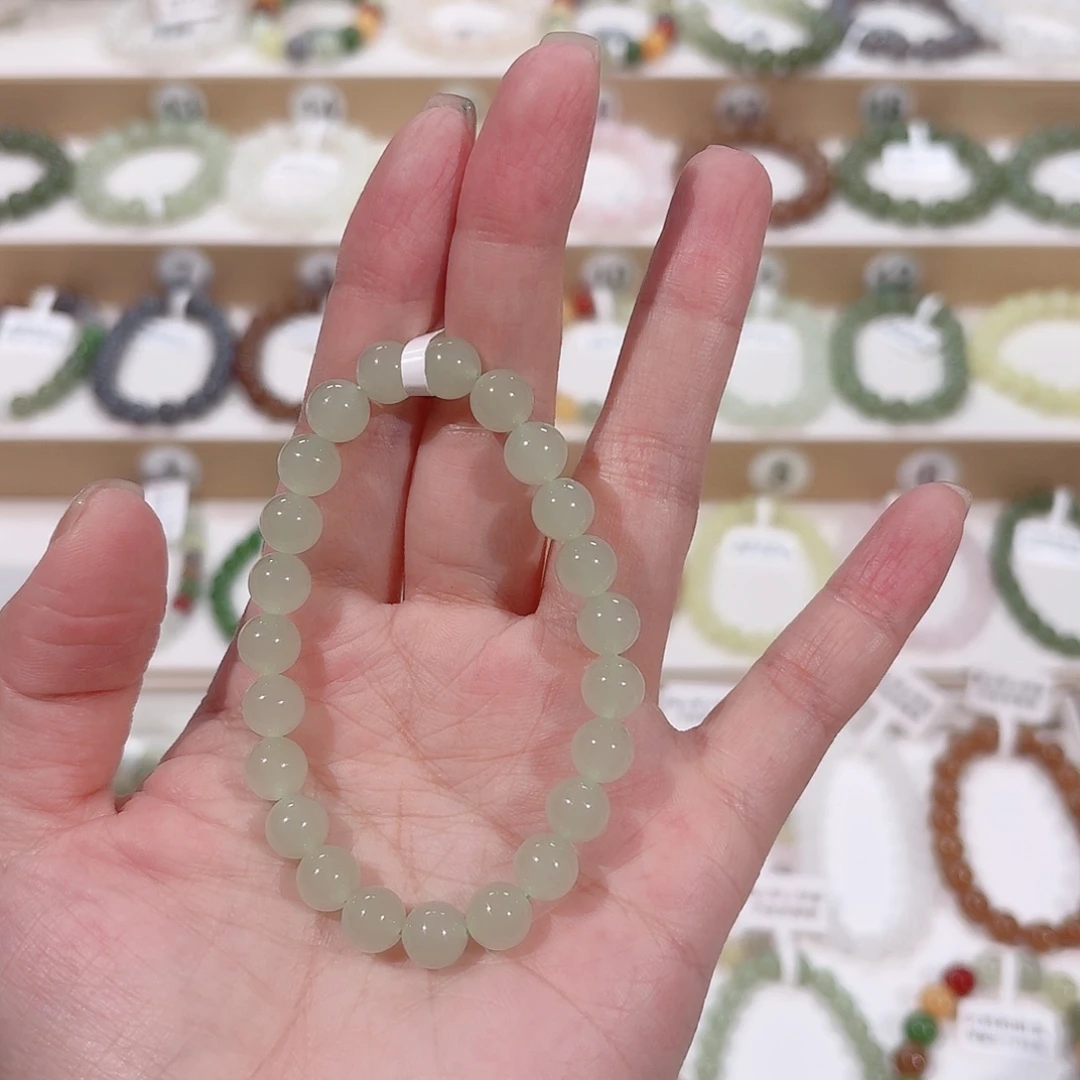 和田玉未镶嵌手链a