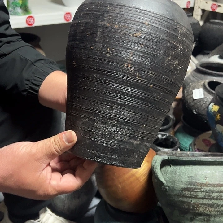 黑色拉丝高24口12默认打孔