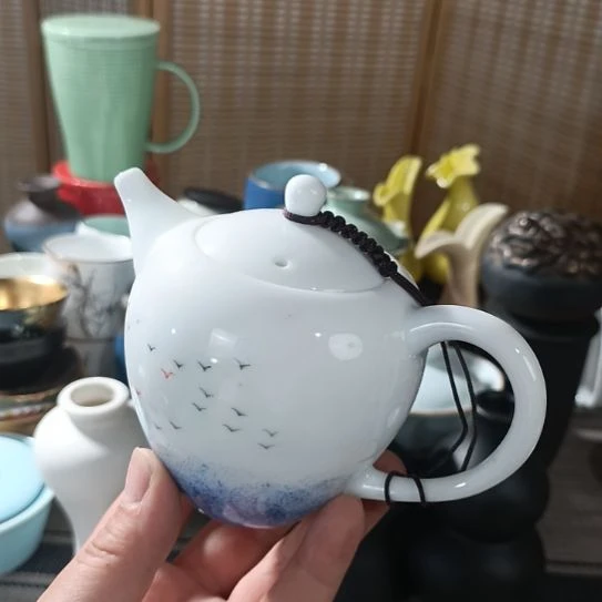 陶瓷盖碗茶杯茶叶罐主人杯