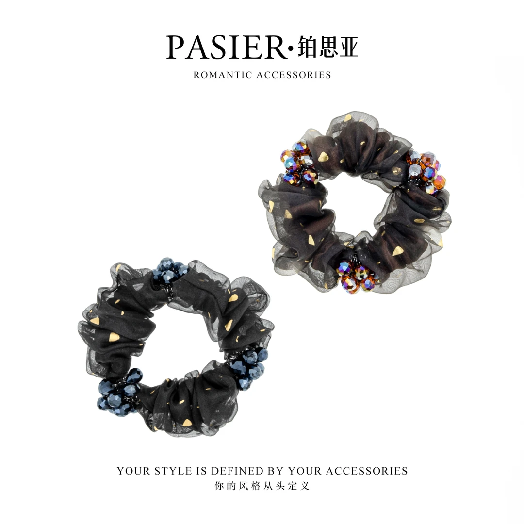 铂思亚 雾都梦境 优雅气质百搭日常单层发圈 CC1813