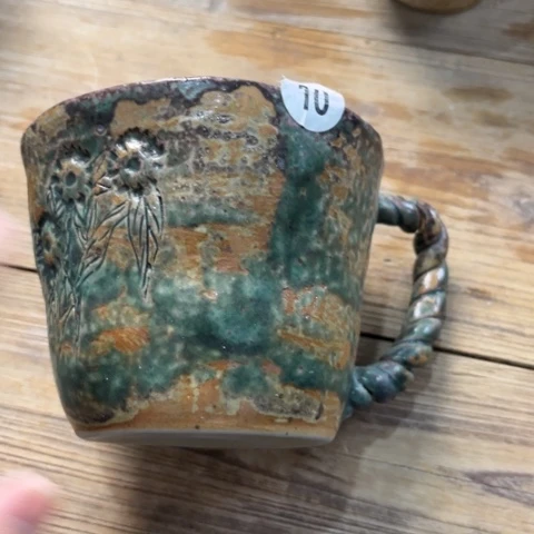 碗蓝**?手捏餐具茶具壶承咖啡杯