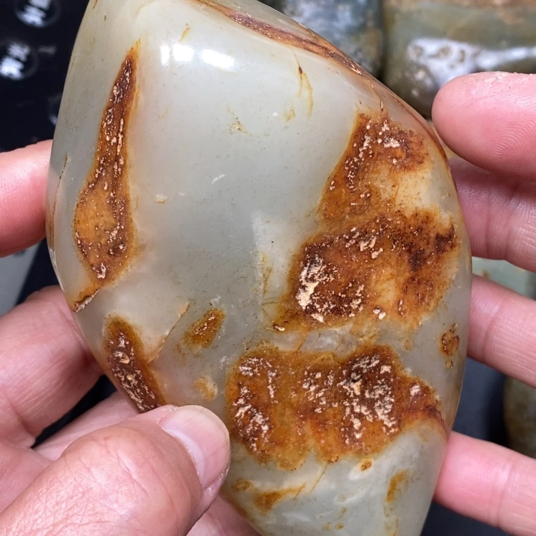 和田玉（糖玉）挂件未镶嵌