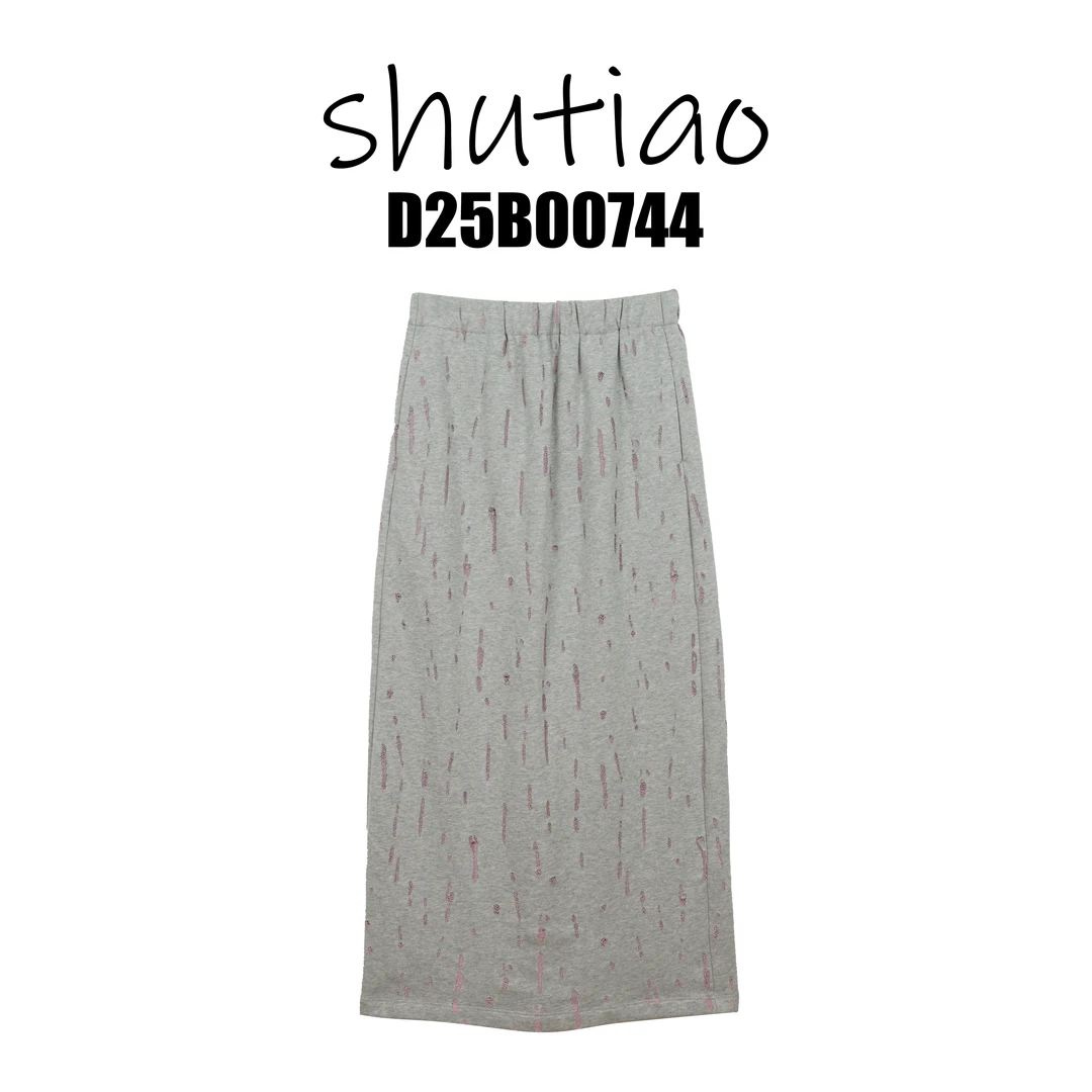 【SHUTIAO】2025夏季：新款小众设计款裙子D25B00744