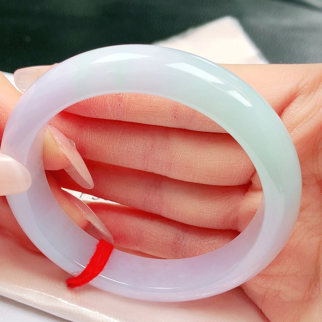 翡翠未镶嵌手镯缅甸天然a货翡翠手镯