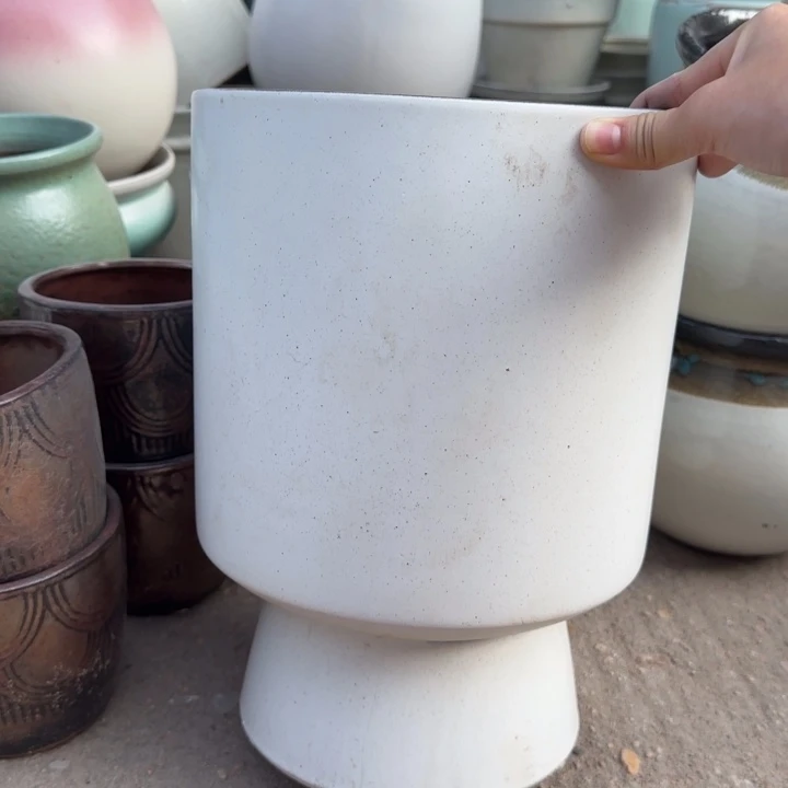 瑕疵花盆处理啦口22高30