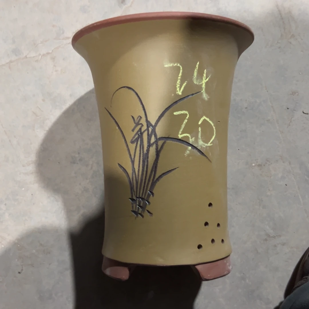 宜兴川阁紫砂花盆