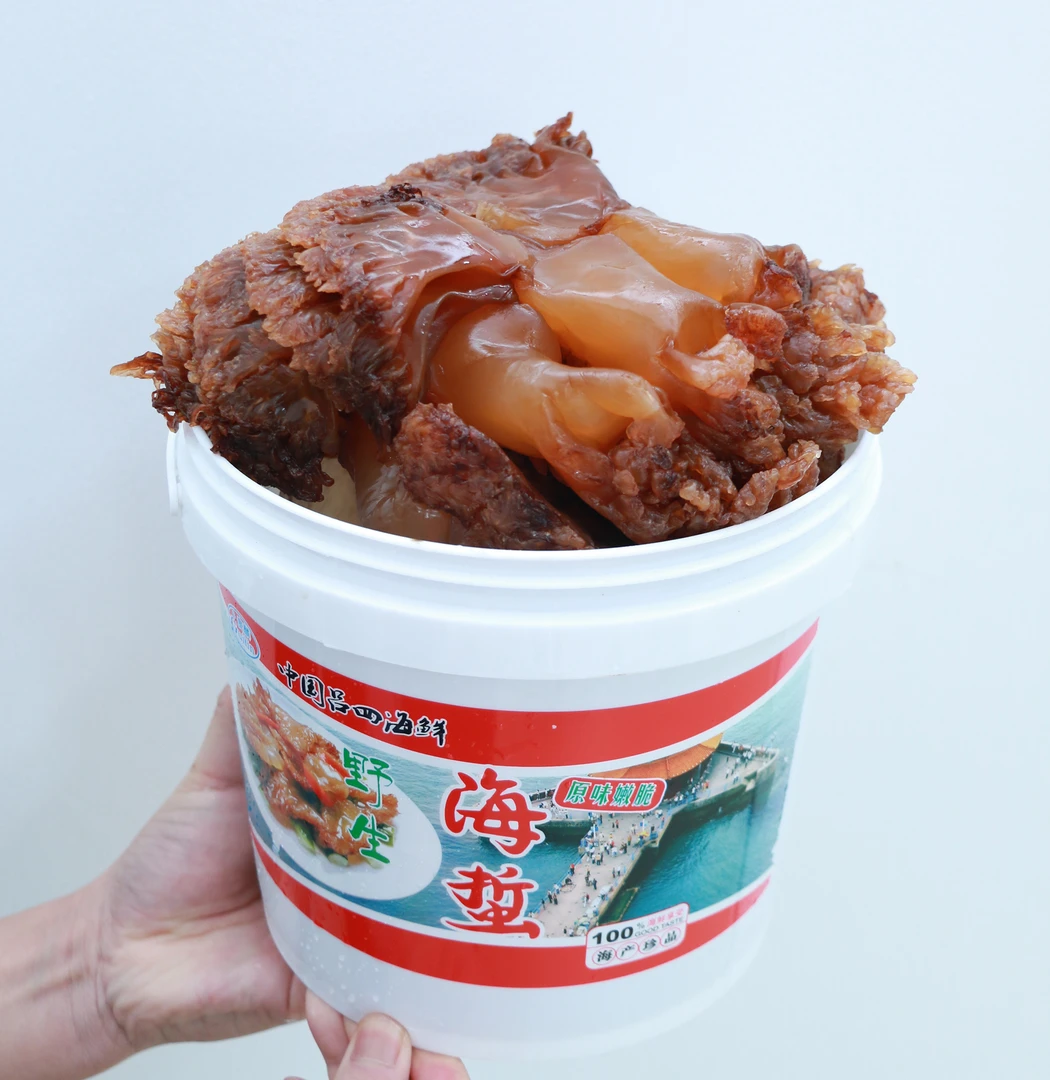 （顺丰包邮）24年吕四野生海蜇头（整头发货）脆嫩海鲜凉拌菜 5斤净重