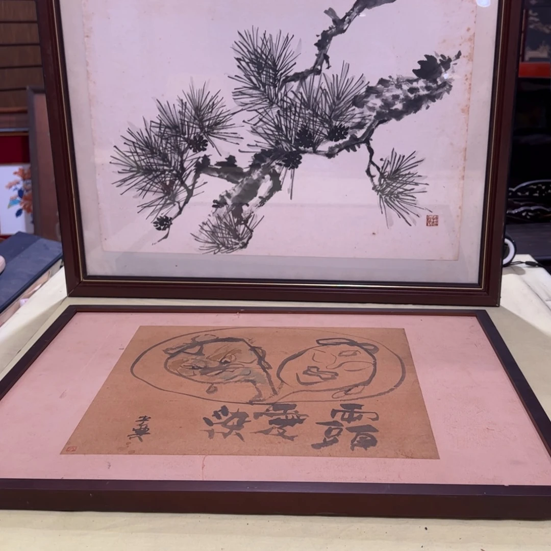 绘画任****）热门火爆屏风框画日本回流