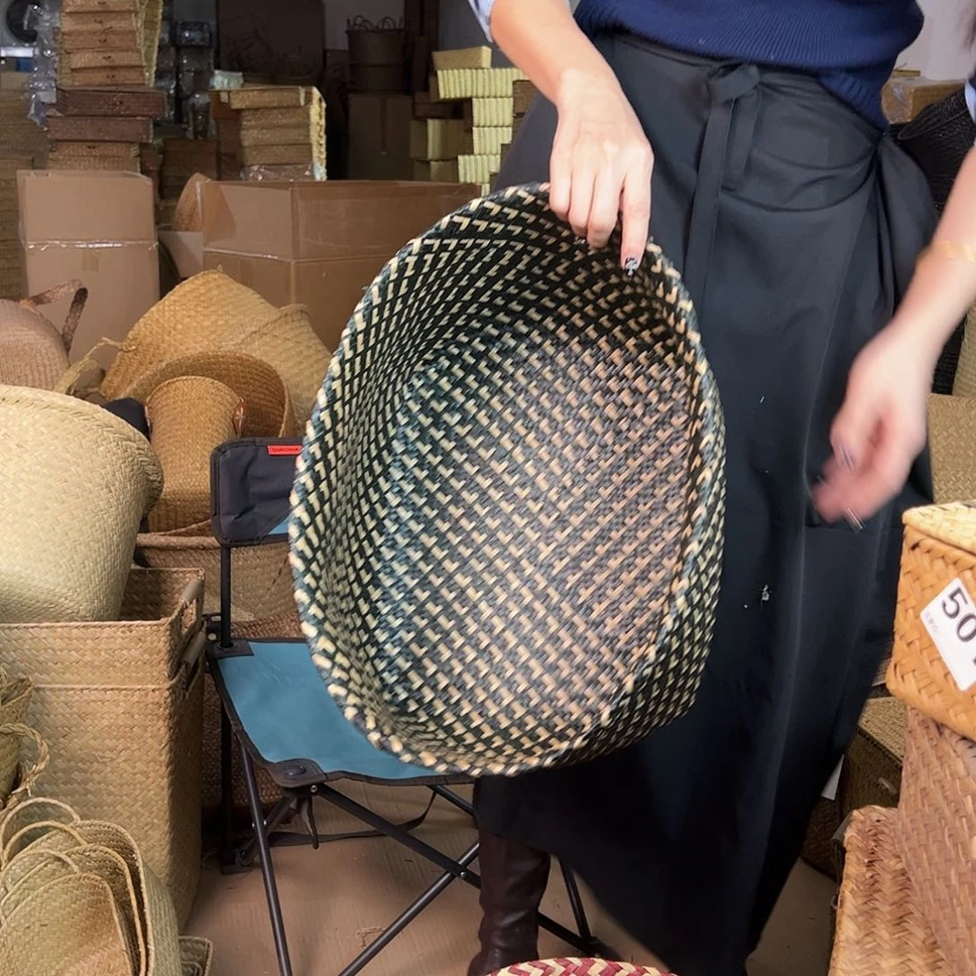 草编包/草编收纳盒微瑕疵