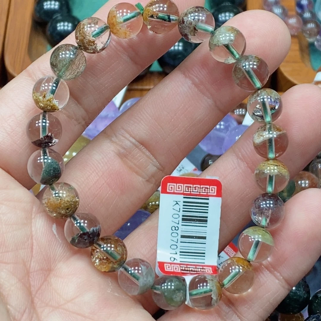 水晶手串未镶嵌天然