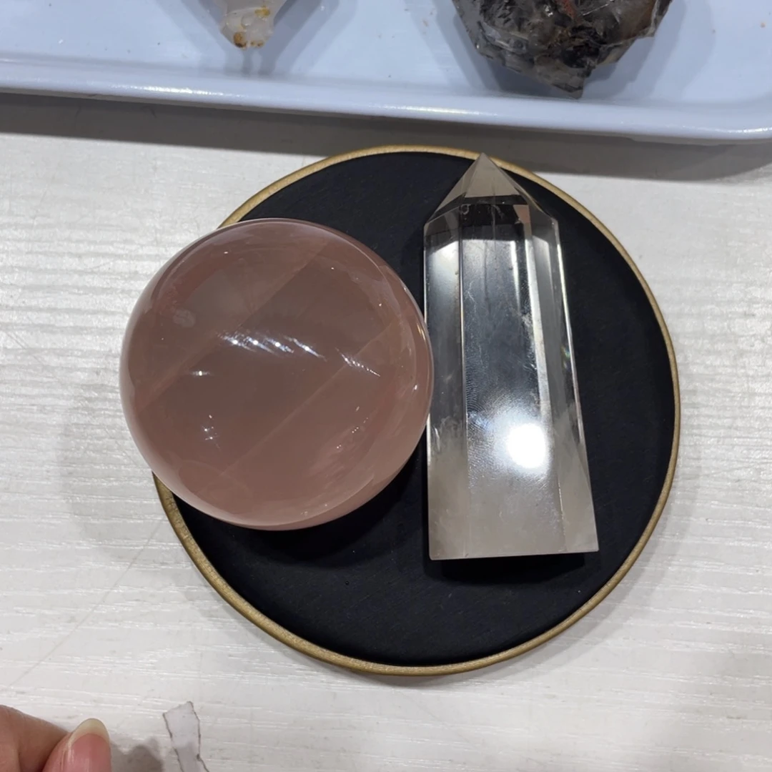 水晶摆件水晶未镶嵌薇*