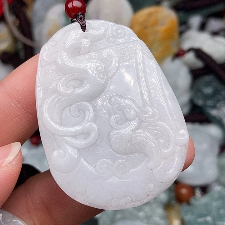 颈饰未镶嵌翡翠翡翠