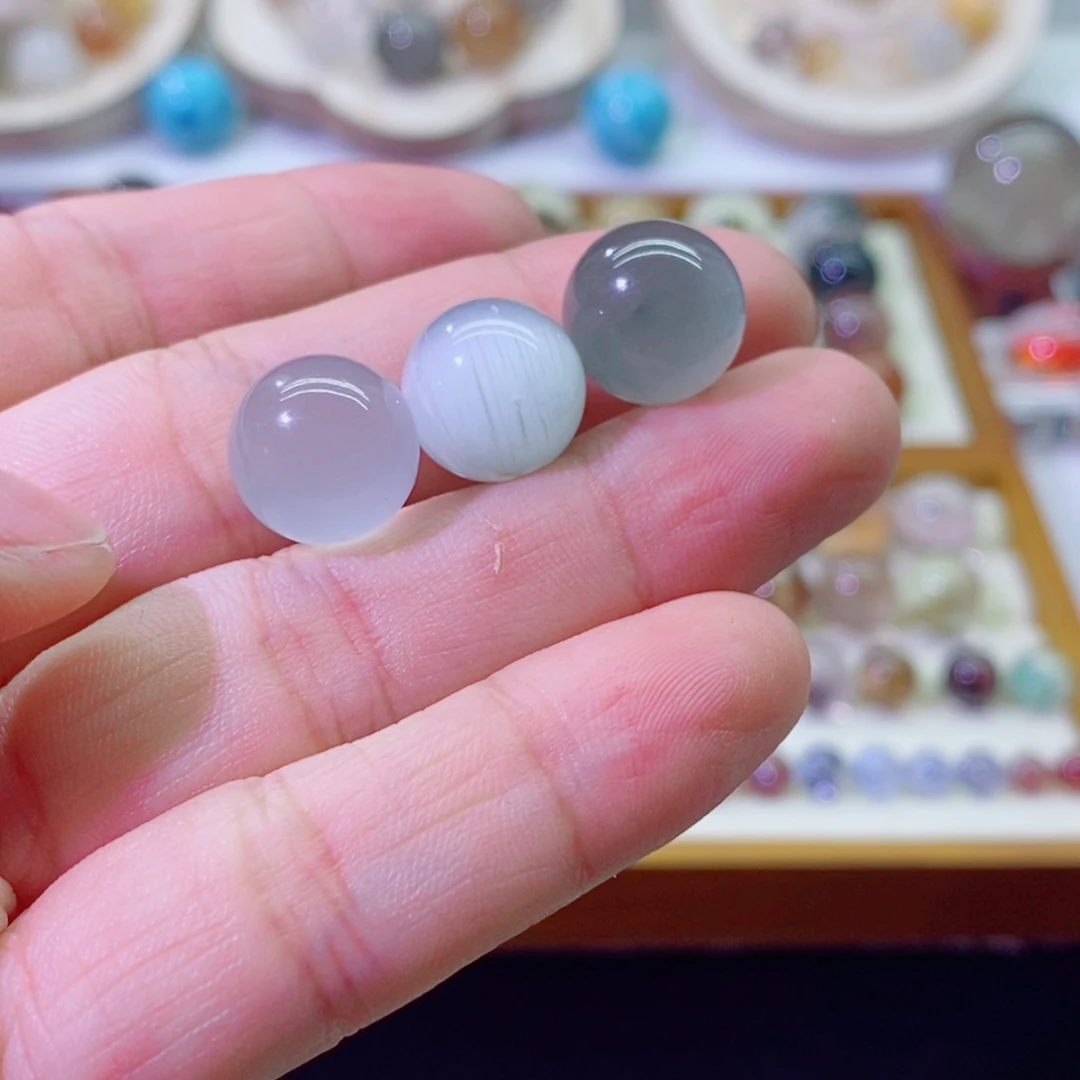 水晶珠宝半成品未镶嵌东***花