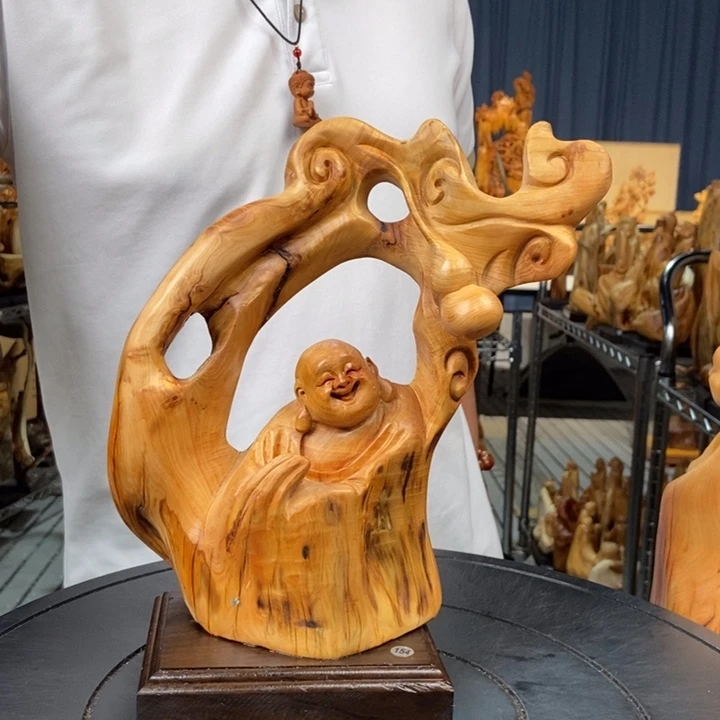 柏木（崖柏）随型摆件