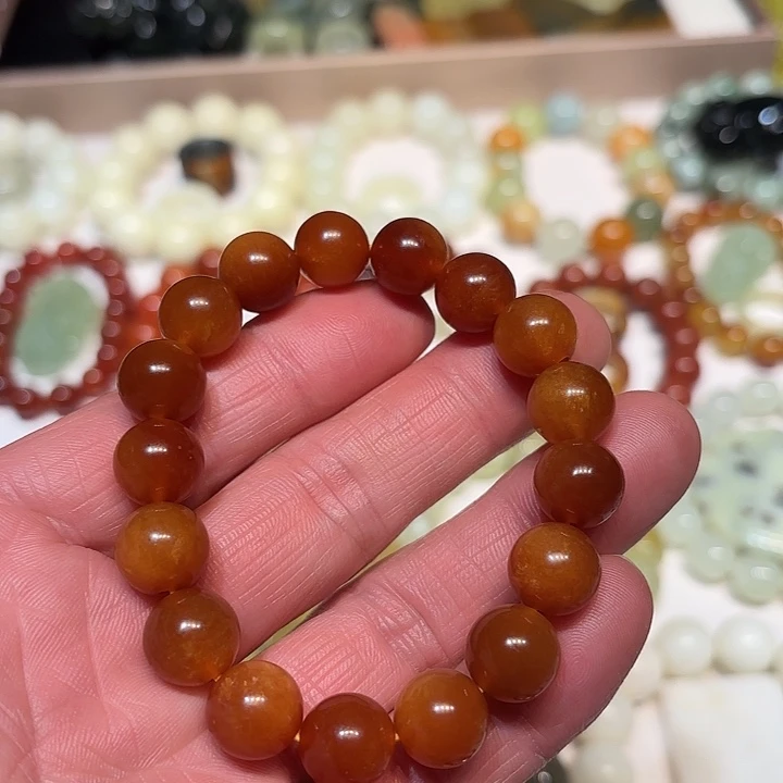 蛇纹石玉未镶嵌手串