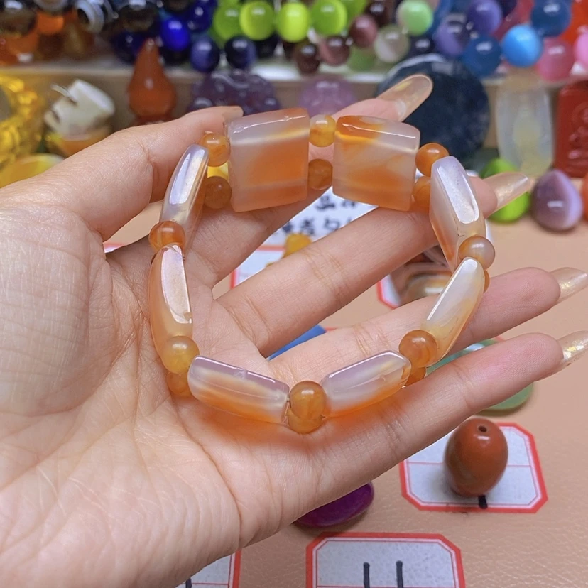 【闪购商品】玛瑙/玉髓颈饰未镶嵌风****