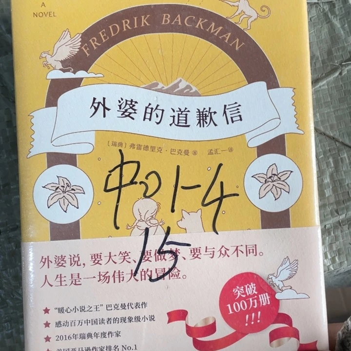 外婆的道歉信正版塑封