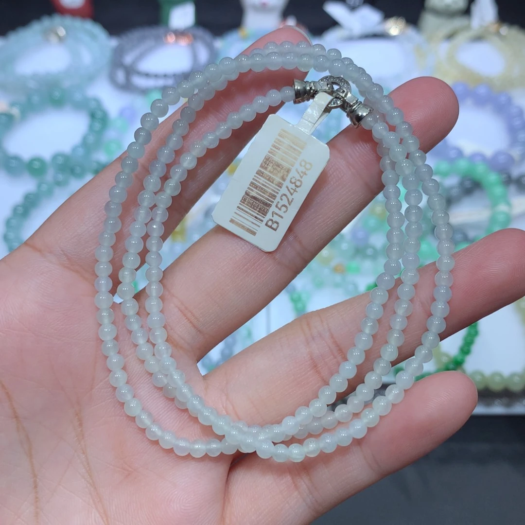 翡翠未镶嵌手串天然