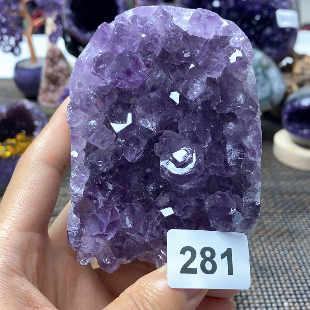大型摆件（非配饰）紫晶未镶嵌