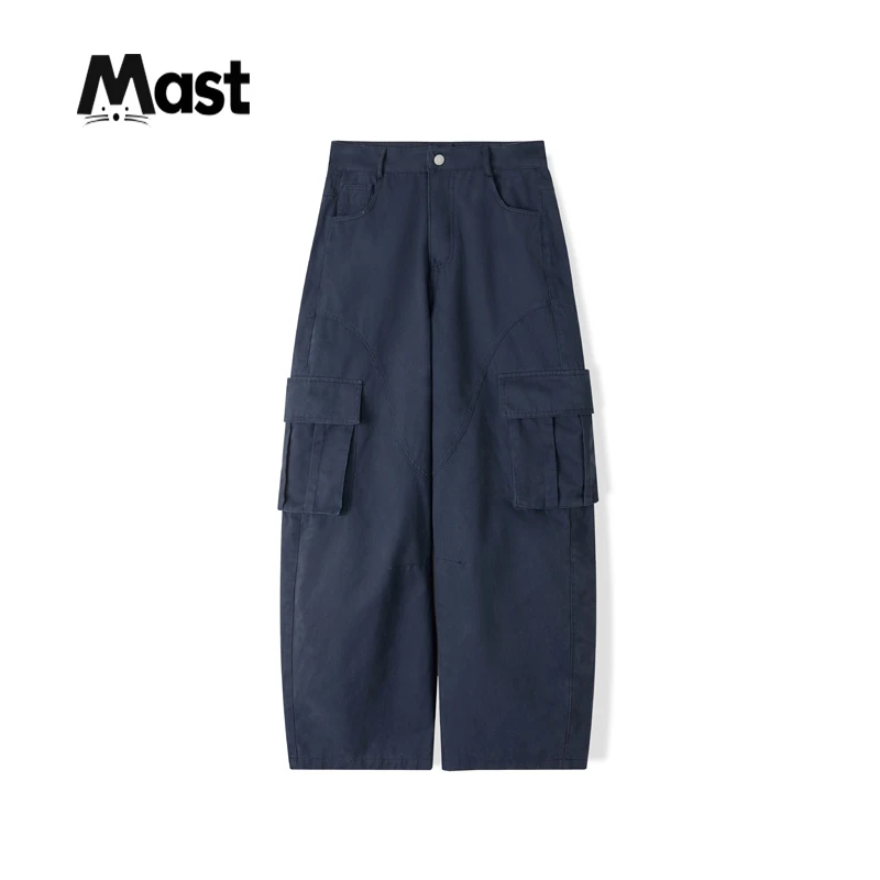 Mast『工装弯刀』2025年春季青少年男女同款休闲工装裤21