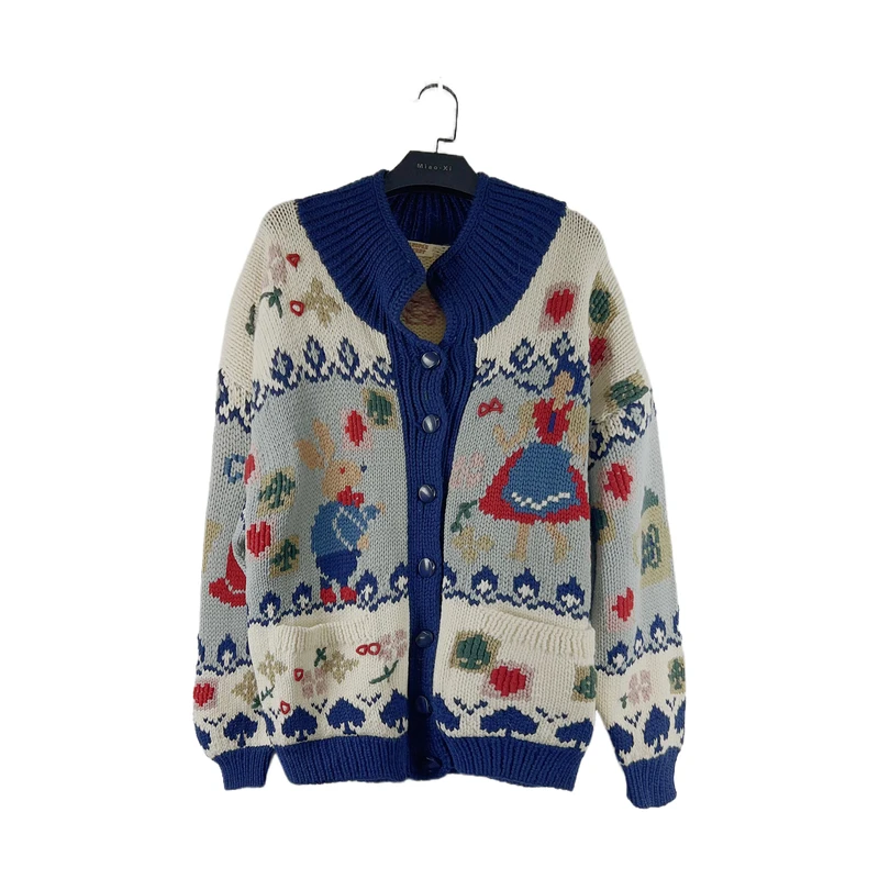 妙兮·LL刺绣针织开衫*20242647