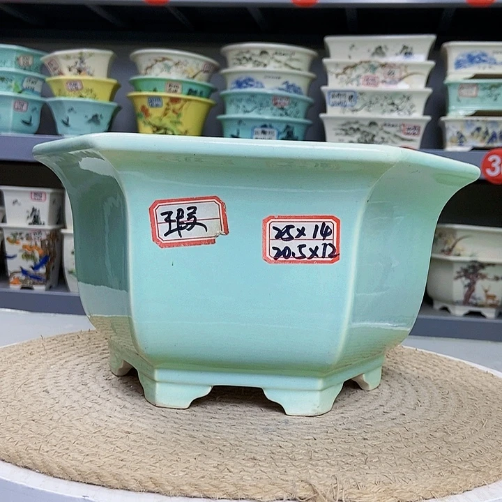 紫砂紫砂花盆1120