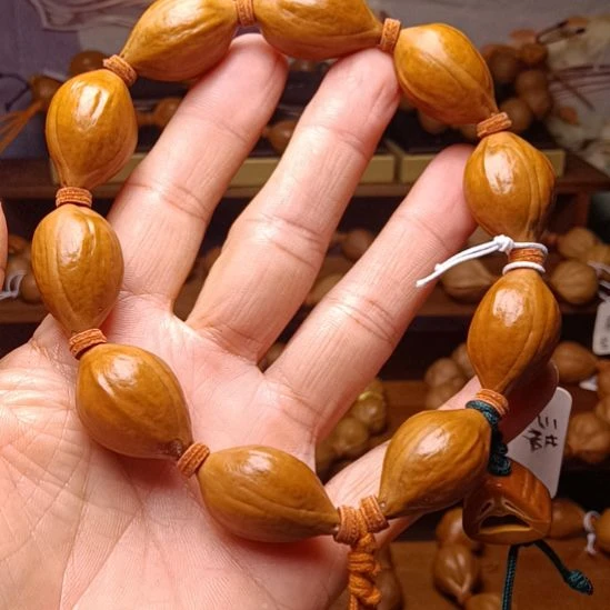 手串/手链橄榄核橄榄核手串三花1.7